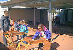 Classroom tours of archaeological sites