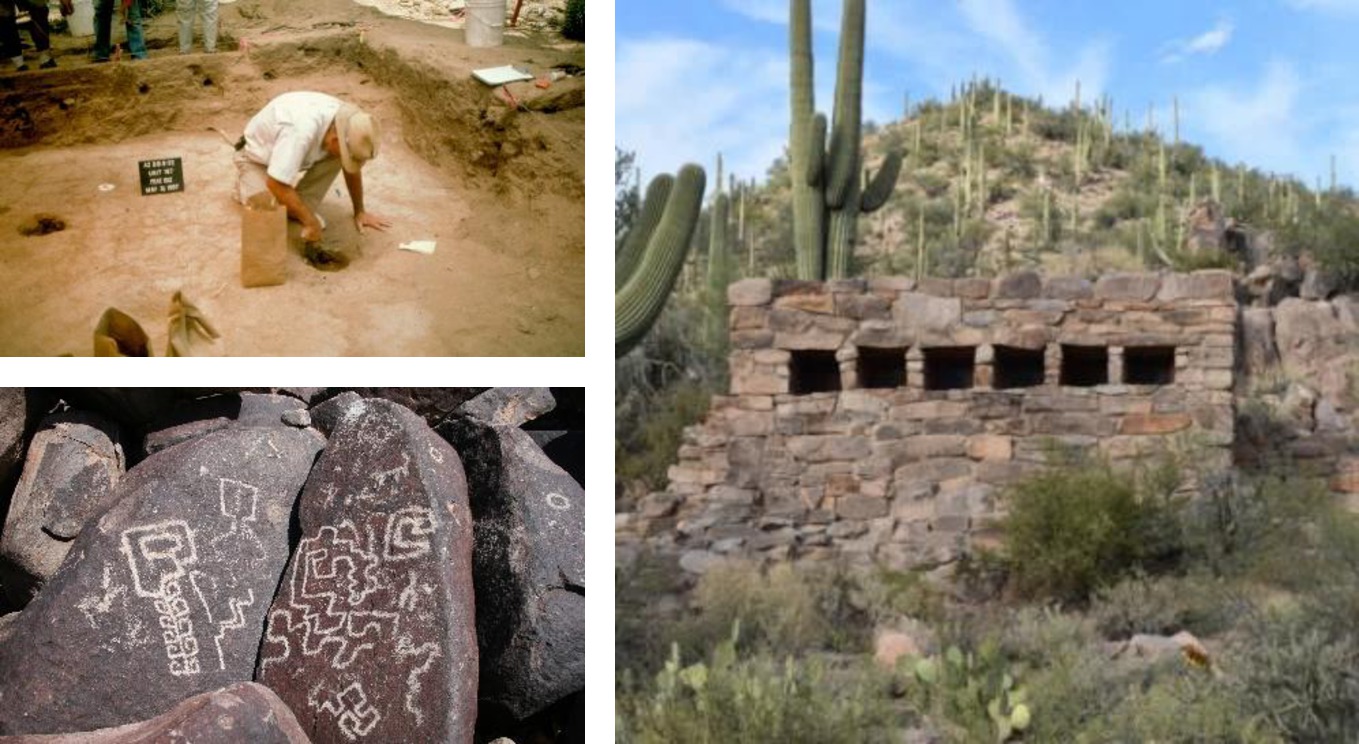 Pictures of Native American archaeological sites